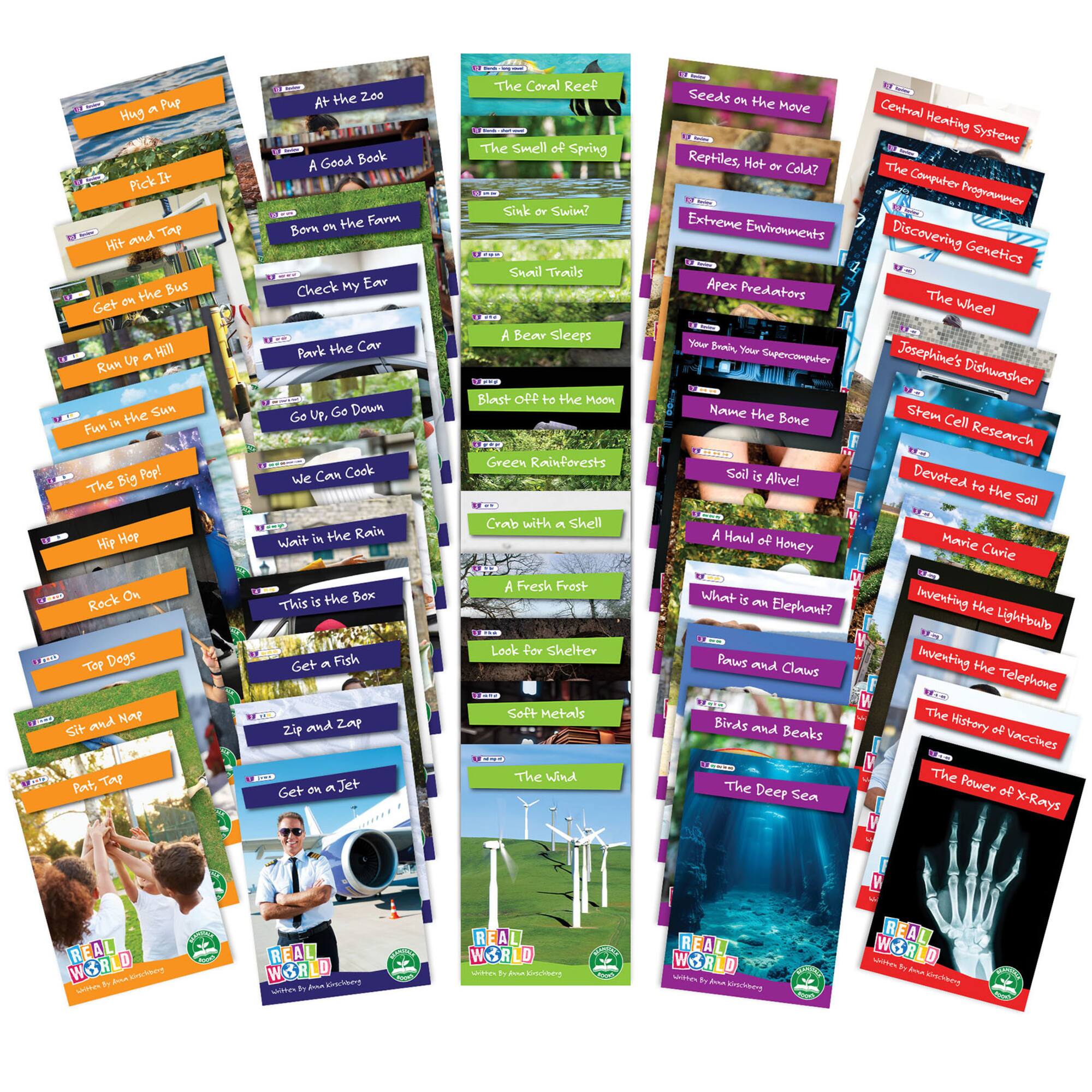 Beanstalk Books Decodable Readers Real World Readers Set